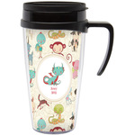 Chinese Zodiac Acrylic Travel Mug with Handle (Personalized)