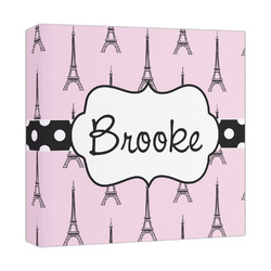 Eiffel Tower Canvas Print - 12x12 (Personalized)