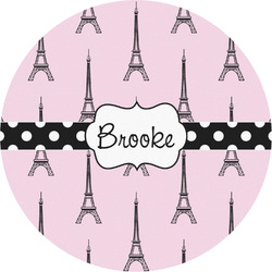 Eiffel Tower Multipurpose Round Labels - 2" (Personalized)