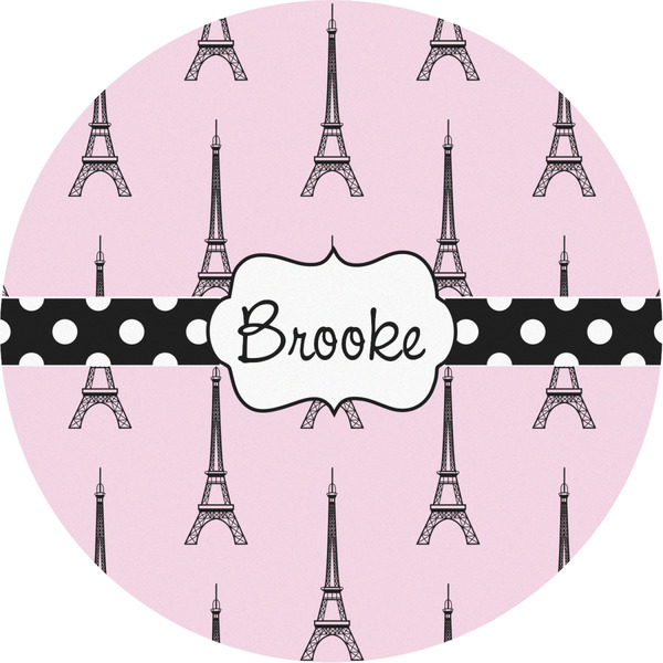 Custom Eiffel Tower Multipurpose Round Labels - 2" (Personalized)