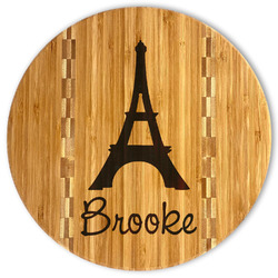Eiffel Tower Bamboo Cutting Board (Personalized)