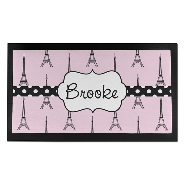 Custom Eiffel Tower Bar Mat - Small (Personalized)