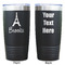 Eiffel Tower Black Polar Camel Tumbler - 20oz - Double Sided  - Approval