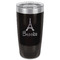 Eiffel Tower Black Polar Camel Tumbler - 20oz - Front