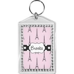 Eiffel Tower Bling Keychain (Personalized)