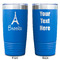 Eiffel Tower Blue Polar Camel Tumbler - 20oz - Double Sided - Approval