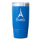 Eiffel Tower Blue Polar Camel Tumbler - 20oz - Single Sided - Approval