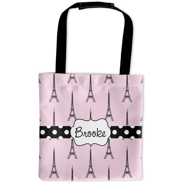 Custom Eiffel Tower Auto Back Seat Organizer Bag (Personalized)