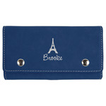 Eiffel Tower Cards & Dice Set - Navy Blue (Personalized)