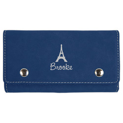 Eiffel Tower Cards & Dice Set - Navy Blue (Personalized)