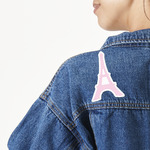 Eiffel Tower Twill Iron On Patch - Custom Shape