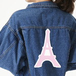 Eiffel Tower Twill Iron On Patch - Custom Shape - 3XL