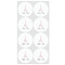 Eiffel Tower Drink Topper - Medium - Set of 12