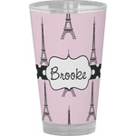 Eiffel Tower Pint Glass - Full Color (Personalized)