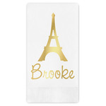 Eiffel Tower Guest Napkins - Foil Stamped (Personalized)