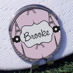 Eiffel Tower Golf Ball Marker - Hat Clip