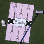 Eiffel Tower Golf Towel Gift Set (Personalized)