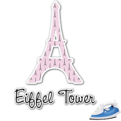 Eiffel Tower Graphic Iron On Transfer - Up to 15"x15" (Personalized)