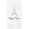 Eiffel Tower Guest Paper Towels - Full Color (Personalized)