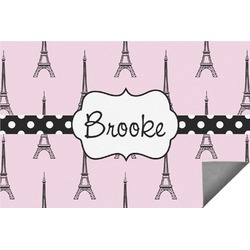 Eiffel Tower Indoor / Outdoor Rug - 5'x8' (Personalized)