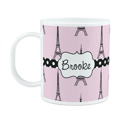 Eiffel Tower Plastic Kids Mug (Personalized)