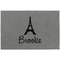 Eiffel Tower Large Engraved Gift Box with Leather Lid - Approval