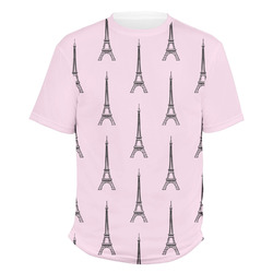 Eiffel Tower Men's Crew T-Shirt - X Large