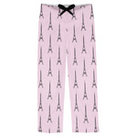 Eiffel Tower Mens Pajama Pants - S