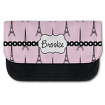 Eiffel Tower Canvas Pencil Case w/ Name or Text