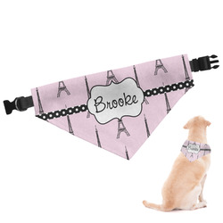 Eiffel Tower Dog Bandana - XLarge (Personalized)