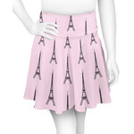 Eiffel Tower Skater Skirt - X Small