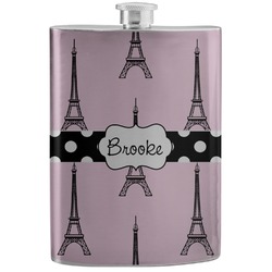 Eiffel Tower Stainless Steel Flask (Personalized)