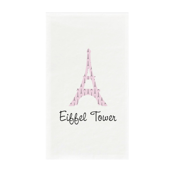 Custom Eiffel Tower Guest Paper Towels - Full Color - Standard (Personalized)