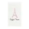 Eiffel Tower Guest Paper Towels - Full Color - Standard (Personalized)