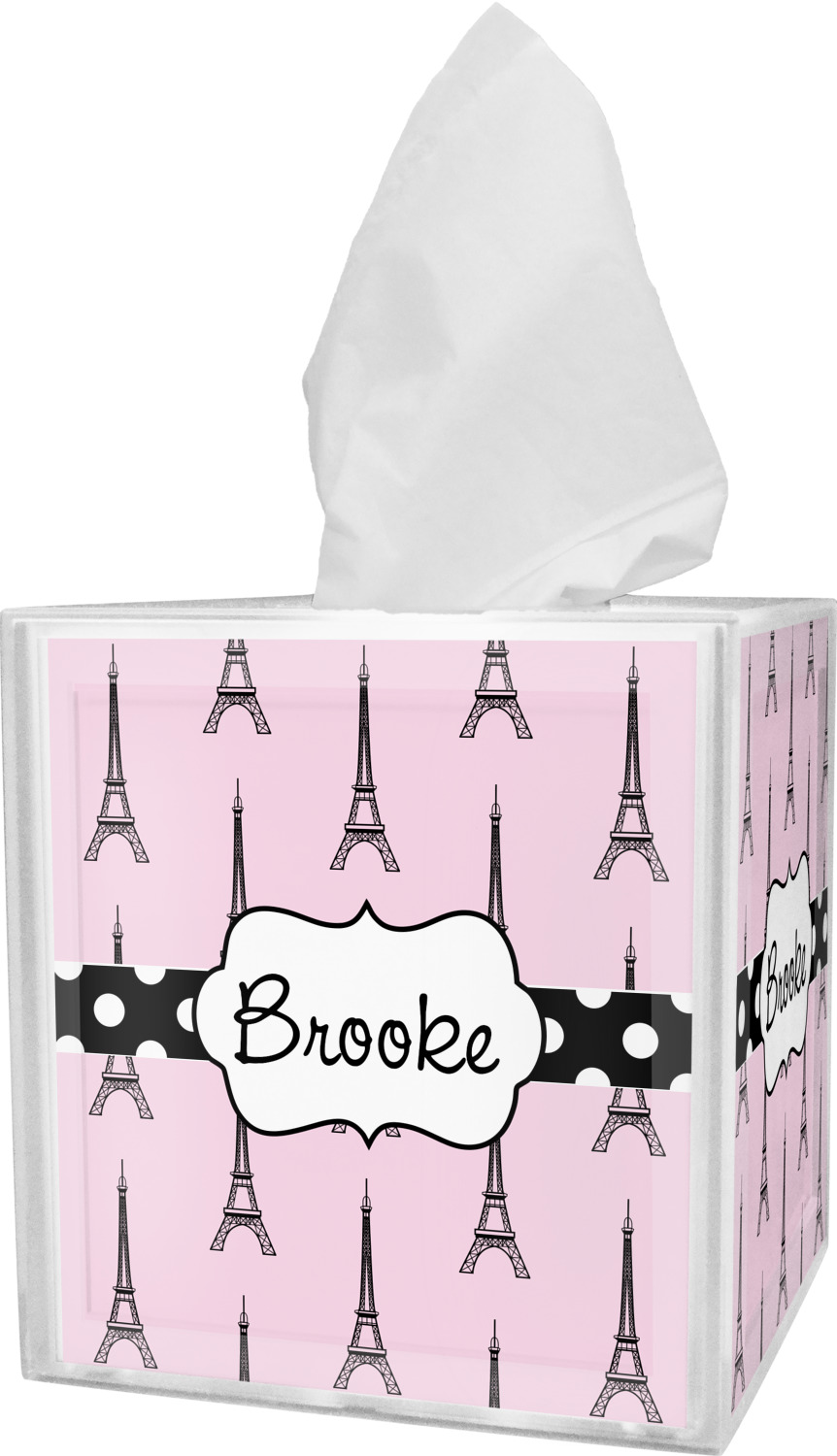 Custom Eiffel Tower Tissue Box Cover (Personalized) | YouCustomizeIt