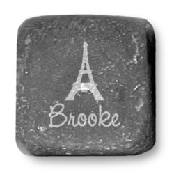 Eiffel Tower Whiskey Stone Set - Set of 3 (Personalized)