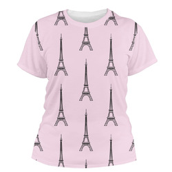 Eiffel Tower Women's Crew T-Shirt - Large