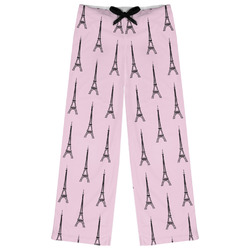 Eiffel Tower Womens Pajama Pants - L