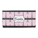 Eiffel Tower Leatherette Ladies Wallet (Personalized)