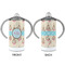 Kissing Birds 12 oz Stainless Steel Sippy Cups - APPROVAL