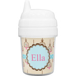 Kissing Birds Baby Sippy Cup (Personalized)