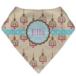 Kissing Birds Bandana Bib (Personalized)