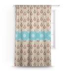 Kissing Birds Curtain - 50"x84" Panel