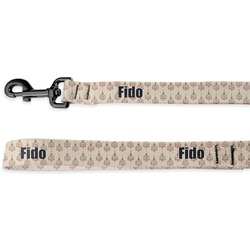 Kissing Birds Deluxe Dog Leash - 4 ft (Personalized)