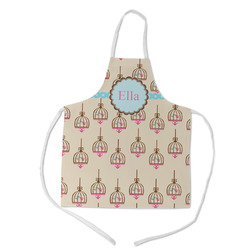 Kissing Birds Kid's Apron - Medium (Personalized)