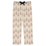 Kissing Birds Mens Pajama Pants - XS