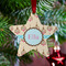 Kissing Birds Metal Star Ornament - Lifestyle