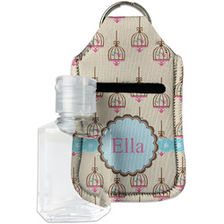 Kissing Birds Hand Sanitizer & Keychain Holder (Personalized)