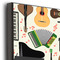 Musical Instruments 16x20 Wood Print - Closeup