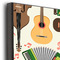 Musical Instruments 20x30 Wood Print - Closeup